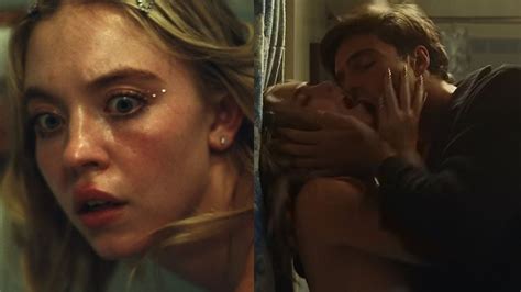 Sydney Sweeney Sexy Scene in Euphoria .